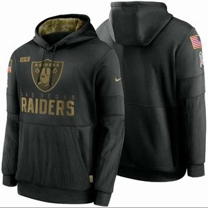 Nike Las Vegas Raiders Salute to Service Hoodie On-Field
